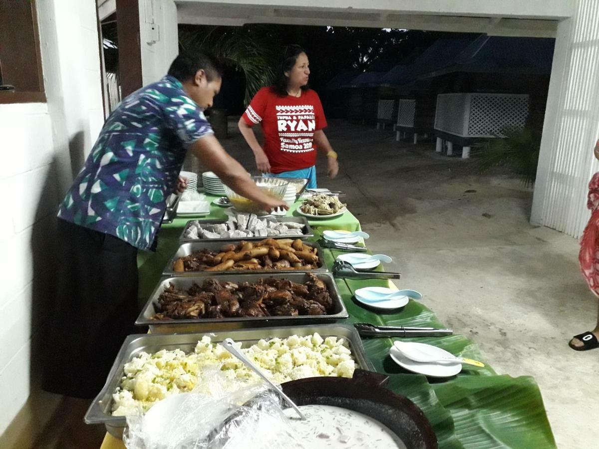 Vacation Beach Fales Hotel Manase Exterior foto